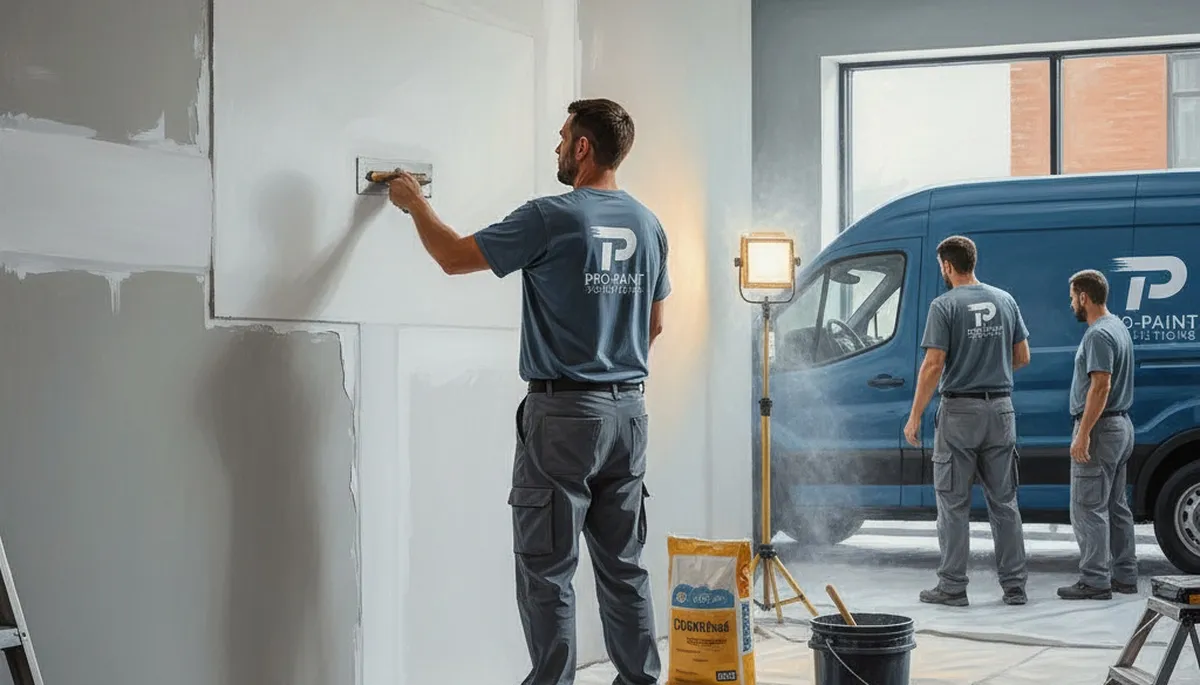 Drywall repair in Burlington, VT for smooth walls and ceilings by Burlington Paint Pros