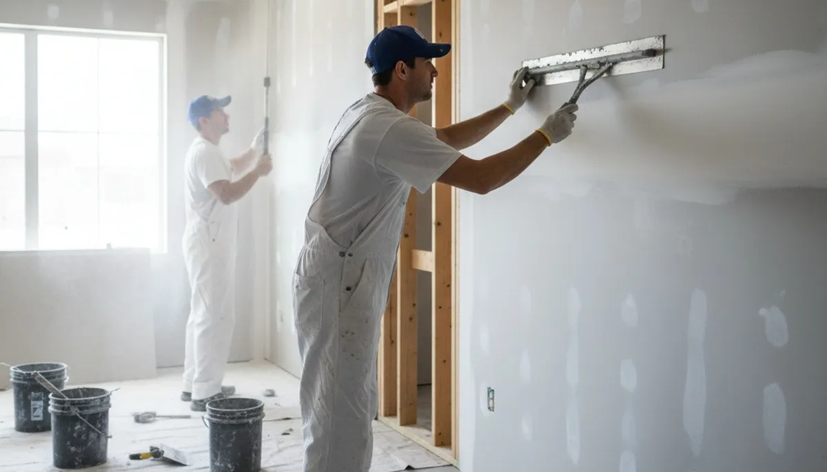 Drywall repair service in Burlington, VT by Burlington Paint Pros for smooth walls and ceilings
