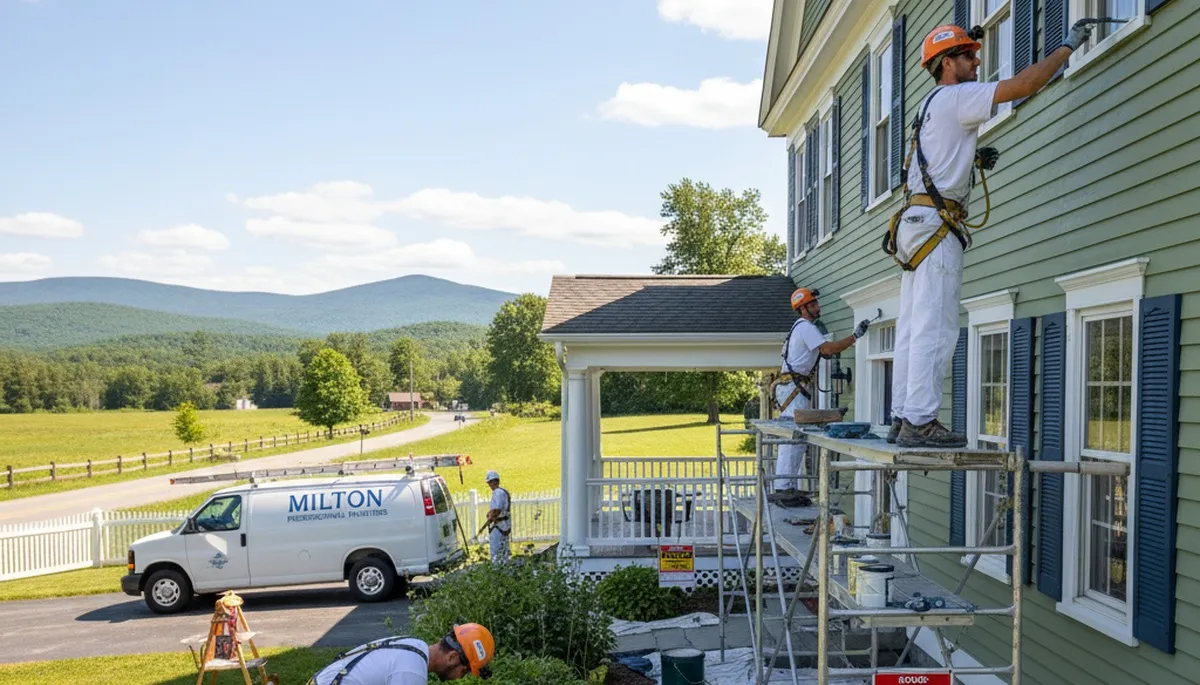 Professional painting services in Burlington, VT for residential and commercial properties
