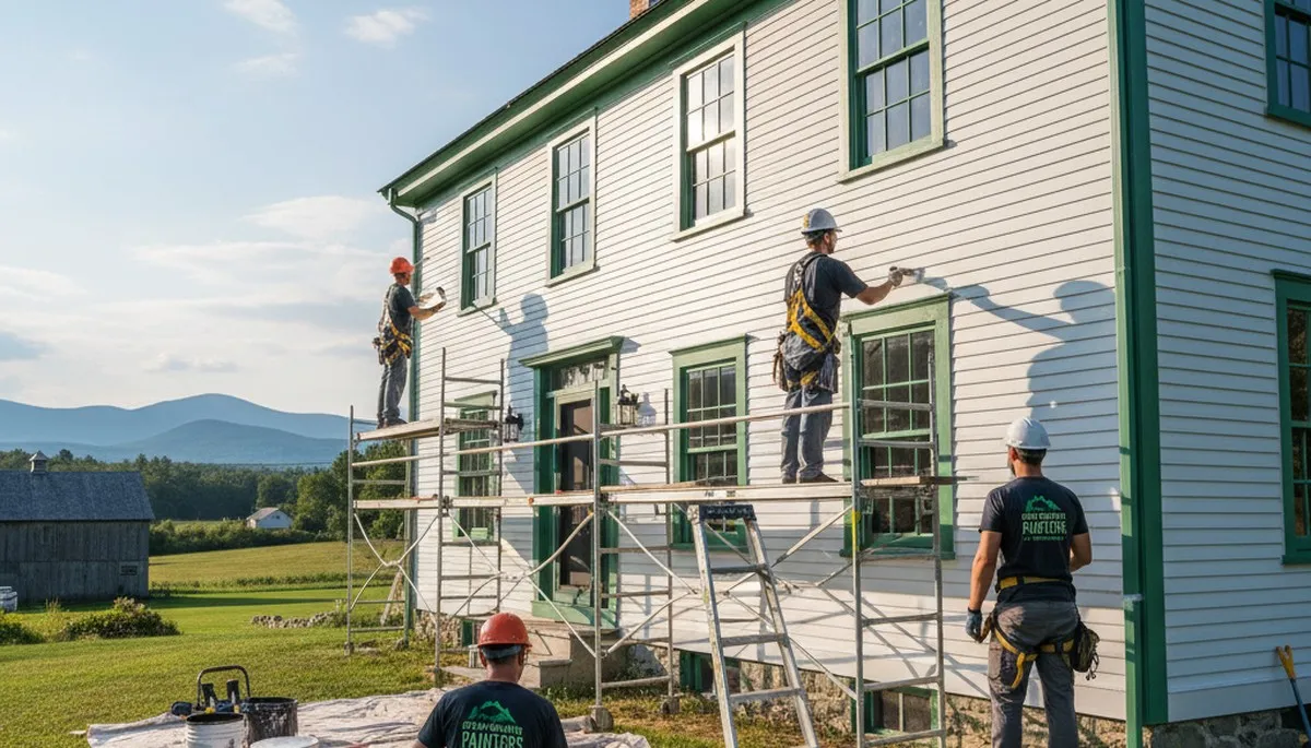 Painter serving Burlington, VT for residential and commercial interior and exterior painting services