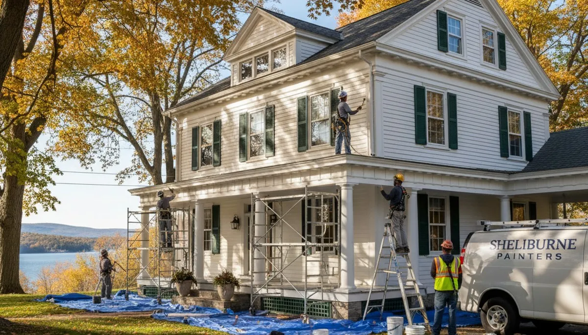 Professional painting service in Burlington, VT for interior and exterior house painting