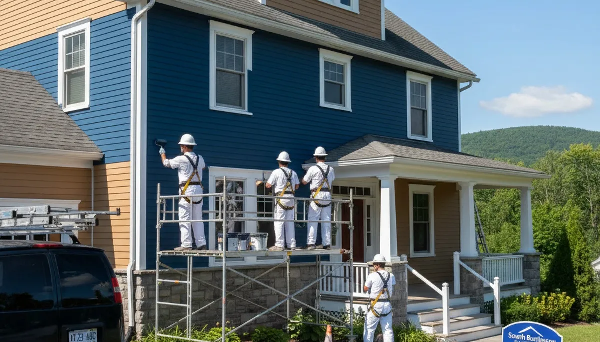Professional painting services in Burlington, VT for residential and commercial properties