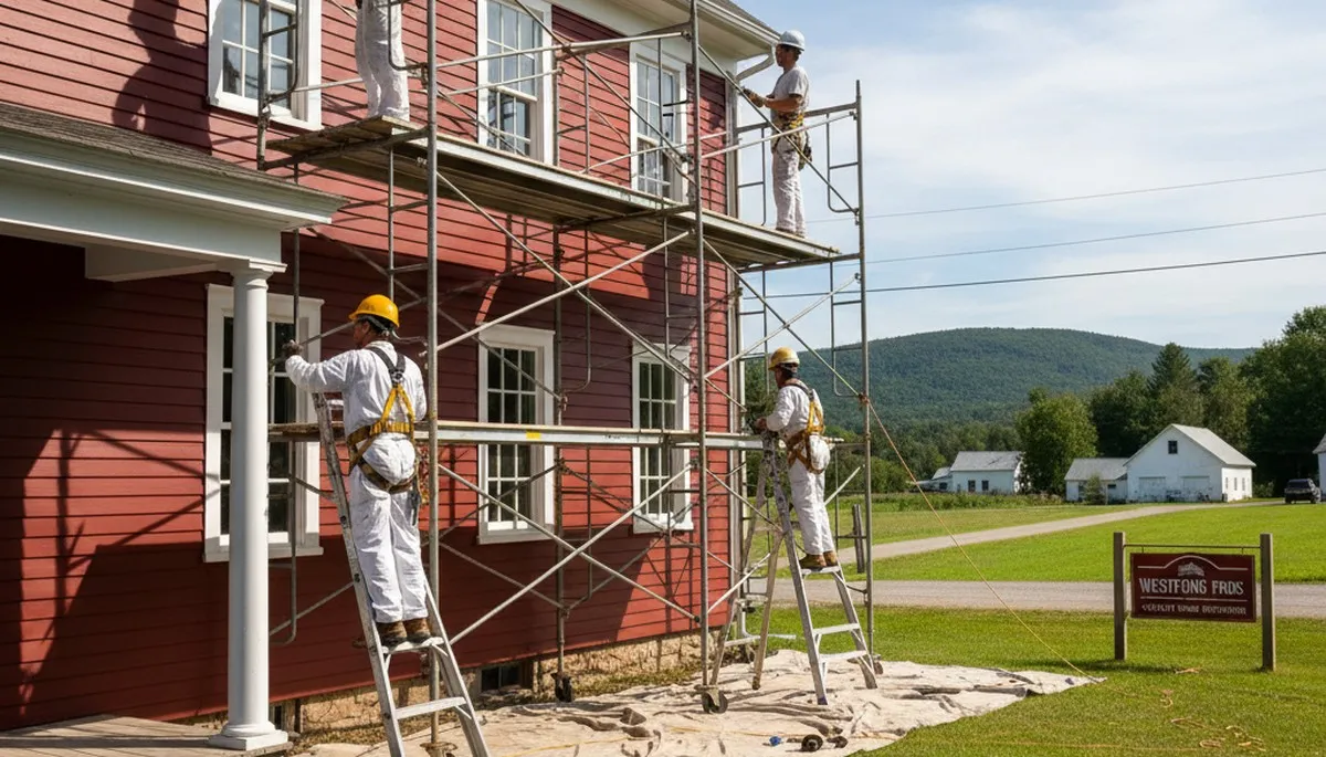 Burlington, VT painting contractors for residential and commercial interior and exterior painting services