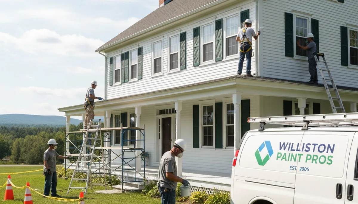 Professional painting services in Burlington, VT for residential and commercial properties